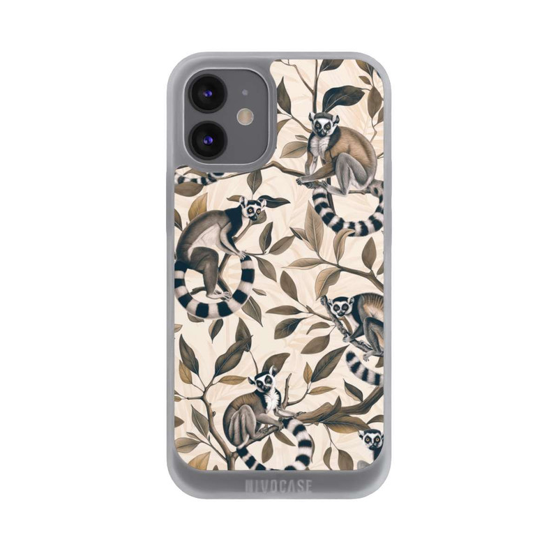 iPhone 12 mini NIVOpure Lush Tropical Lemur Paradise mit KI