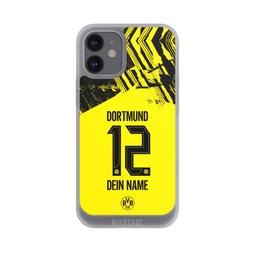 Apple iPhone 12 mini NIVOpure BVB Trikot Personalisierbar 25-26