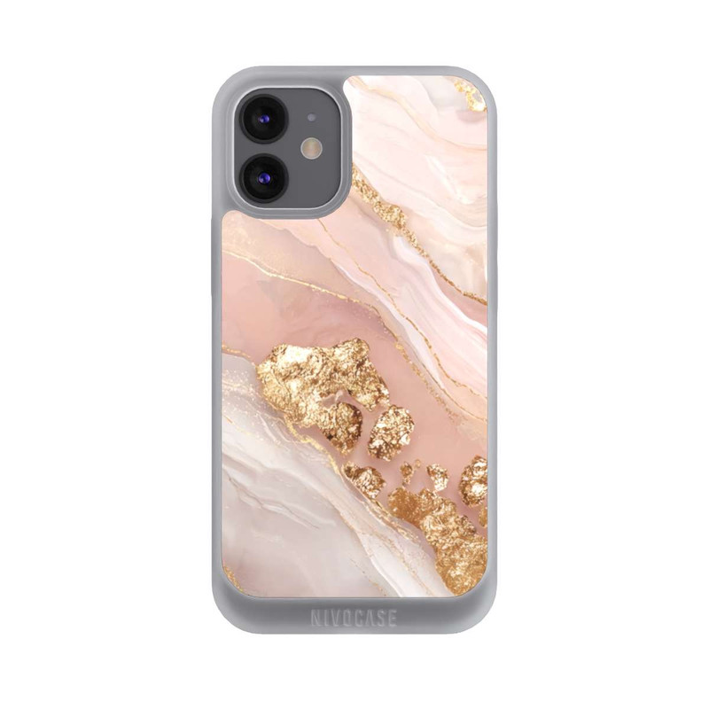 iPhone 12 mini NIVOpure Eleganz Gold Marmor