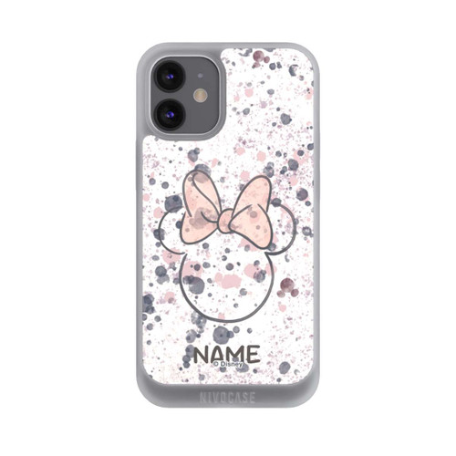 Apple iPhone 12 mini NIVOpure Minnie Watercolor Personalisierbar