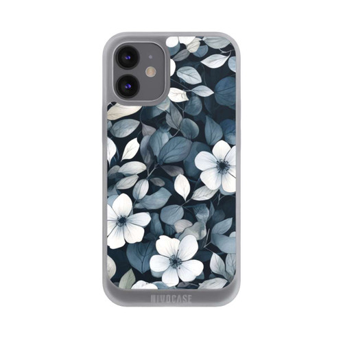 Apple iPhone 12 mini NIVOpure Blaue Negativblumen mit KI