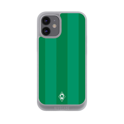 Apple iPhone 12 mini NIVOpure Werder Bremen Grün gestreift