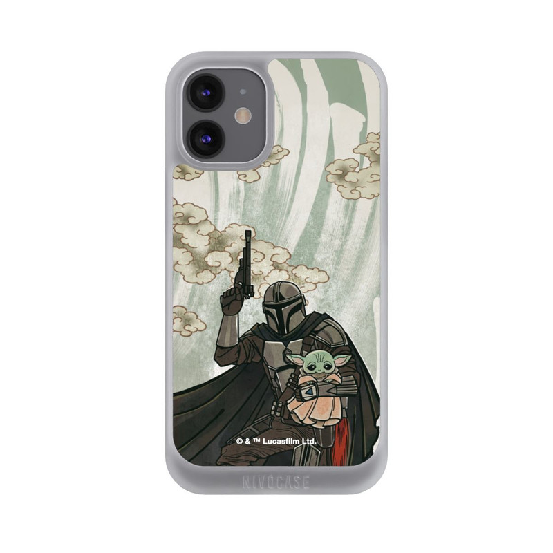 iPhone 12 mini NIVOpure Mandalorian and Child style japonais