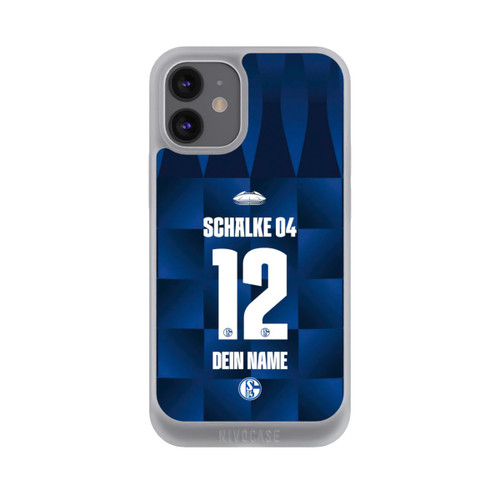 Apple iPhone 12 mini NIVOpure Schalke 04 Trikot Personalisierbar 26-27