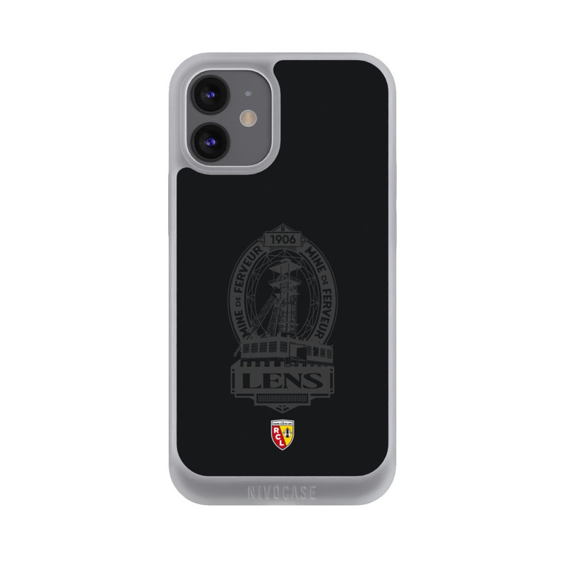 iPhone 12 mini NIVOpure RC Lens Mine de Ferveur Emblem black