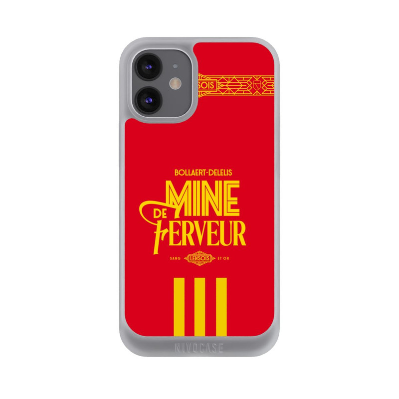 iPhone 12 mini NIVOpure RC Lens Mine de Ferveur rouge