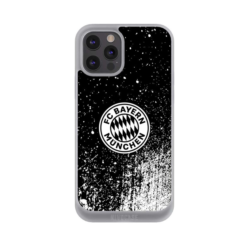 iPhone 12 Pro NIVOpure Splatter Schwarz - FCB