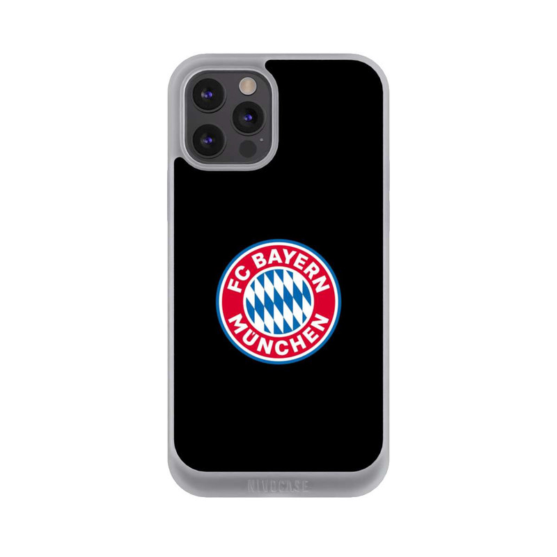 iPhone 12 Pro NIVOpure FCB Logo auf Schwarz