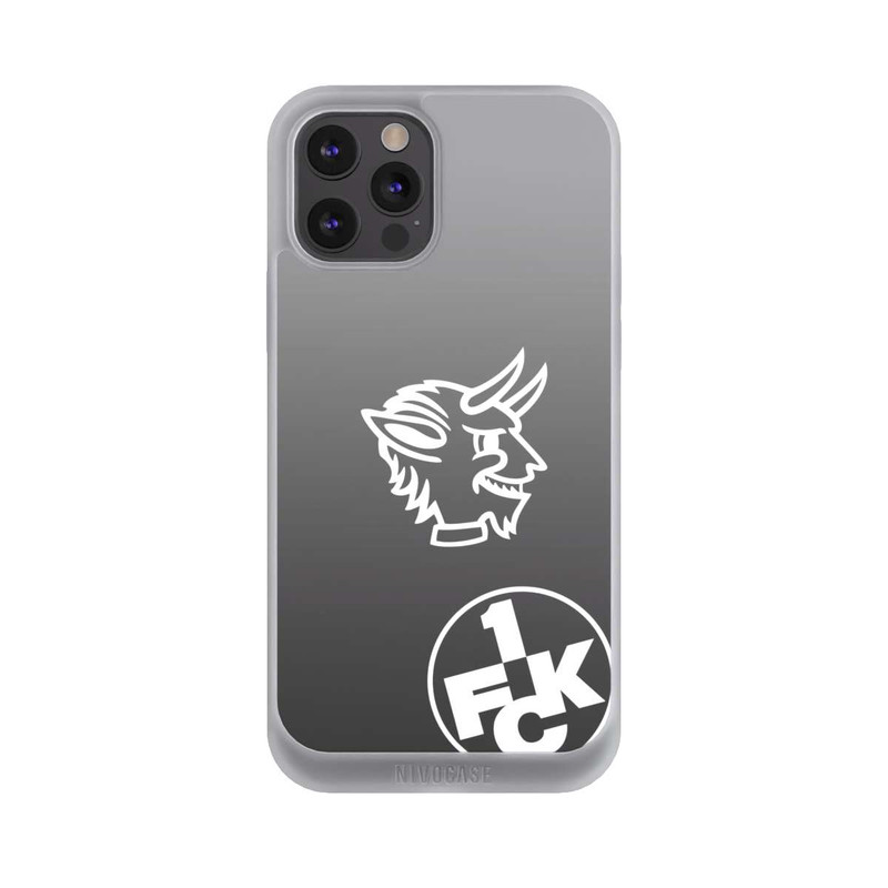 iPhone 12 Pro NIVOpure Teufelskopf FCK auf Schwarz