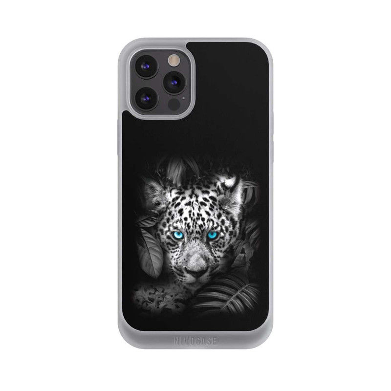 iPhone 12 Pro NIVOpure Jaguar Schwarz Dschungel