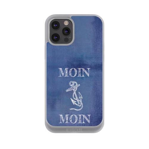Apple iPhone 12 Pro NIVOpure Moin Anker grunge blau