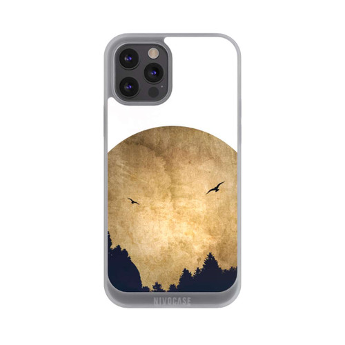 Apple iPhone 12 Pro NIVOpure Zwei Vögel vor Mond