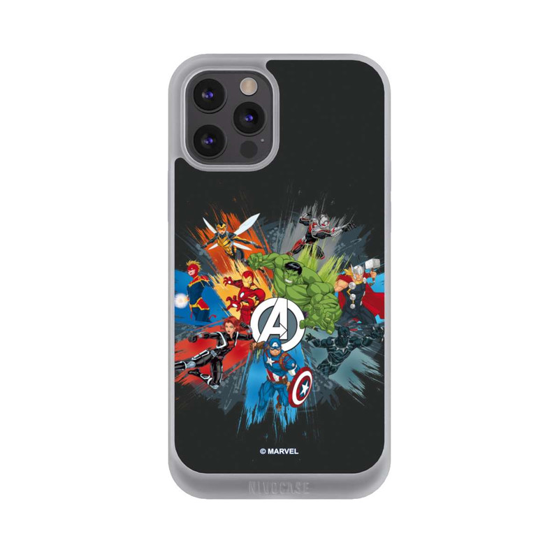 iPhone 12 Pro NIVOpure Marvel's Avengers Black