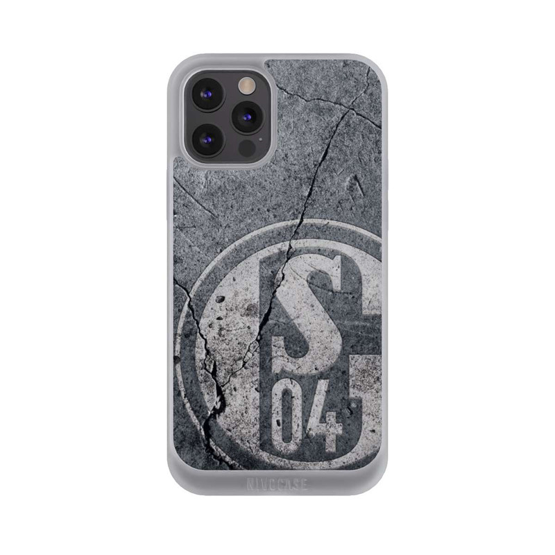iPhone 12 Pro NIVOpure Schalke 04 Beton Look