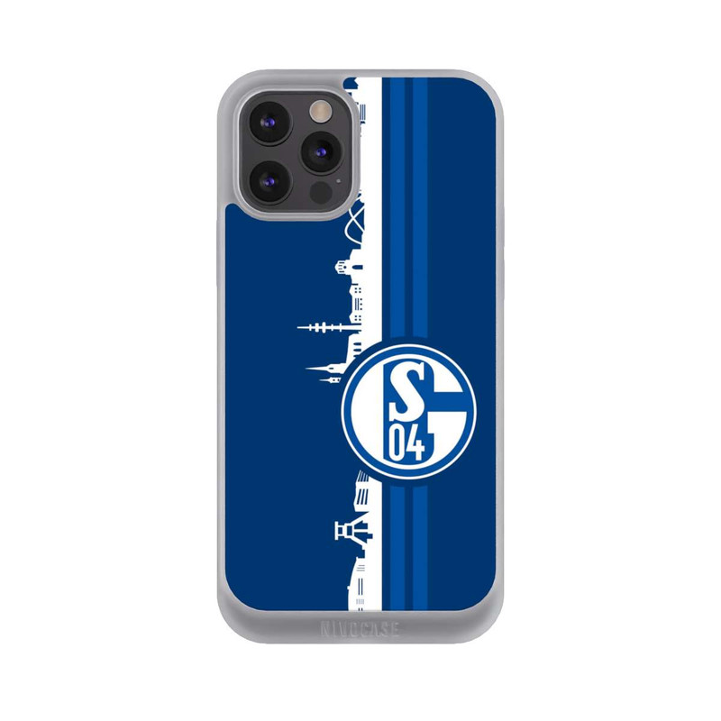 iPhone 12 Pro NIVOpure Schalke 04 Skyline Blau