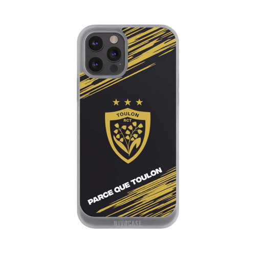 Apple iPhone 12 Pro NIVOpure RCT Logo Gold Monochrom