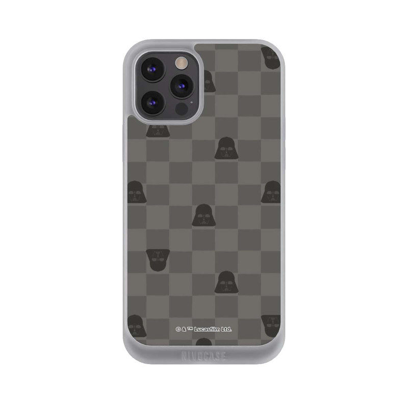 iPhone 12 Pro NIVOpure Darth Vader Chessboard Pattern Black