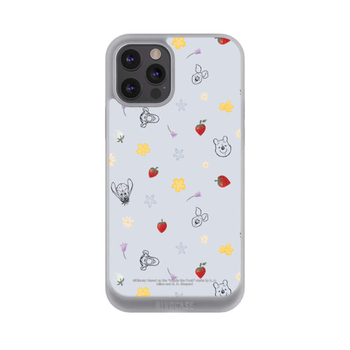 Apple iPhone 12 Pro NIVOpure Winnie the Pooh and Friends Strawberry Pattern Blue