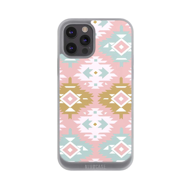 iPhone 12 Pro NIVOpure Modern Tribal Boho Aztec Geometric Design