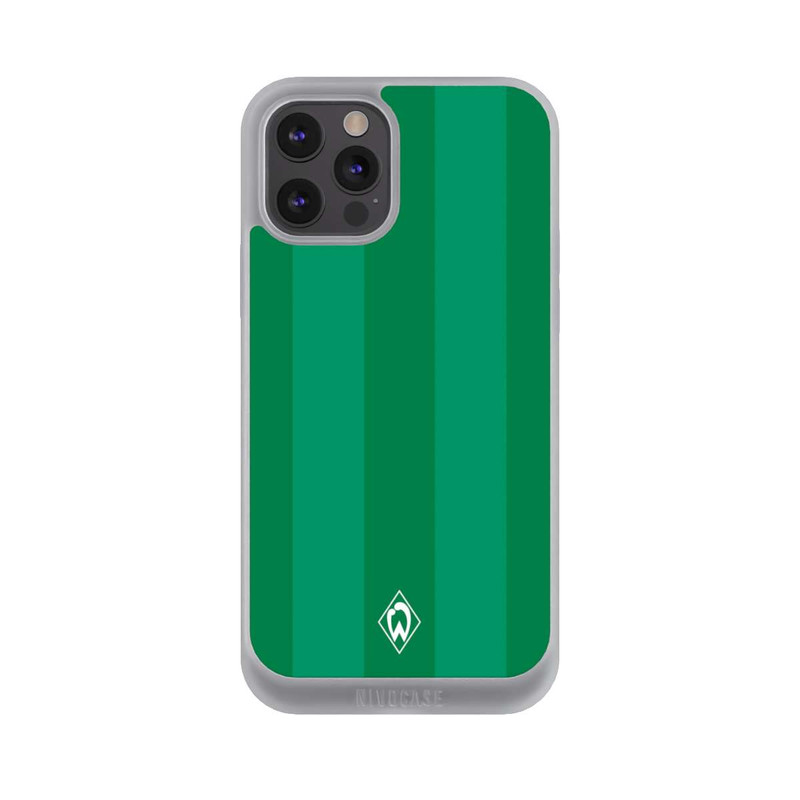 iPhone 12 Pro NIVOpure Werder Bremen Grün gestreift