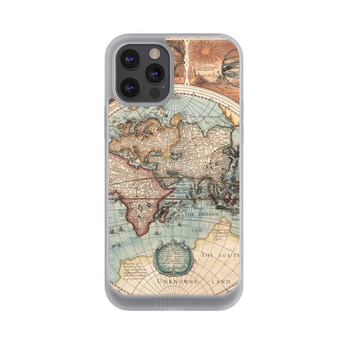 Apple iPhone 12 Pro Max NIVOpure Vintage Weltkarte