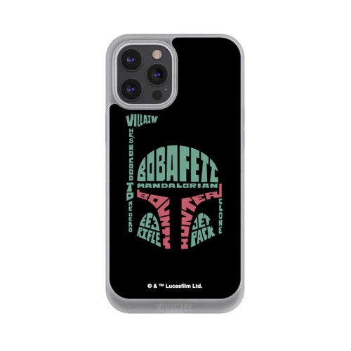 Apple iPhone 12 Pro Max NIVOpure Boba Fett Typo Grafisch