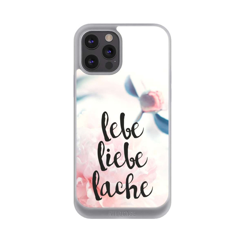 iPhone 12 Pro Max NIVOpure Lebe Liebe Lache - Roses