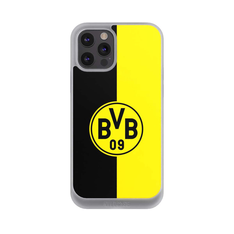 iPhone 12 Pro Max NIVOpure BVB Schwarz / Gelb
