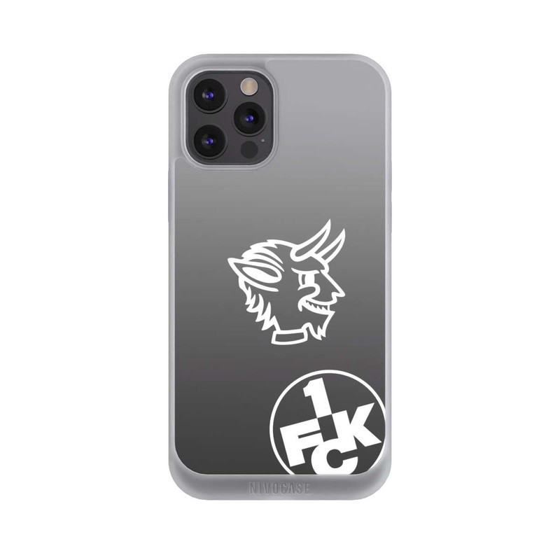 iPhone 12 Pro Max NIVOpure Teufelskopf FCK auf Schwarz