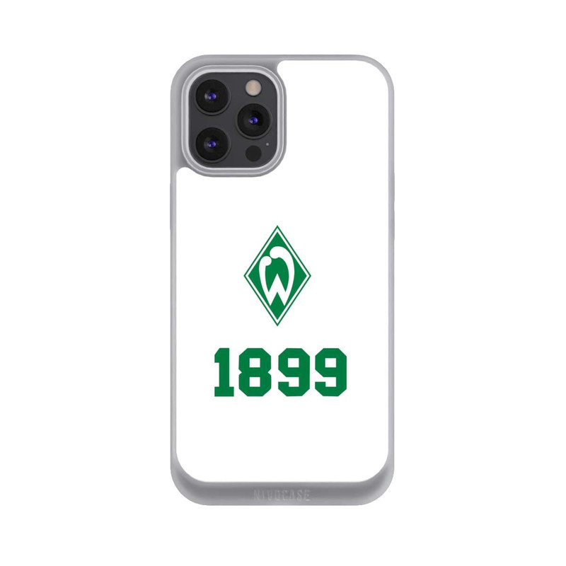iPhone 12 Pro Max NIVOpure 1899 Grün-Weiß Lebenslang Weiss - Werder Bremen
