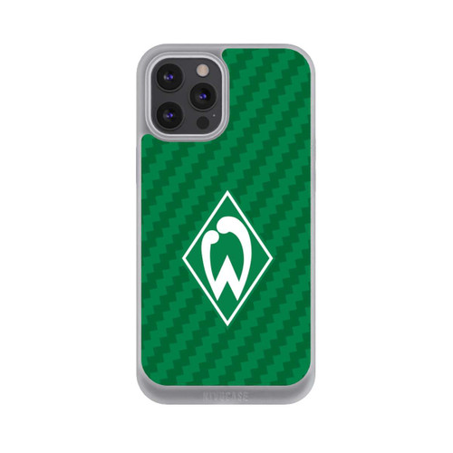 Apple iPhone 12 Pro Max NIVOpure Carbonlook - Werder Bremen