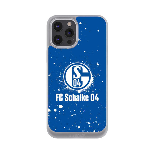 Apple iPhone 12 Pro Max NIVOpure Schalke 04 - Spraylogo