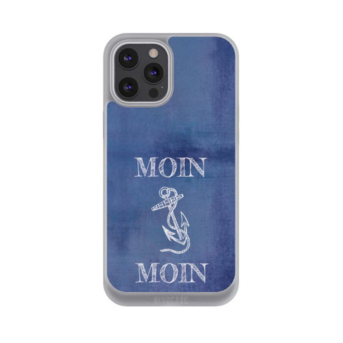 Apple iPhone 12 Pro Max NIVOpure Moin Anker grunge blau