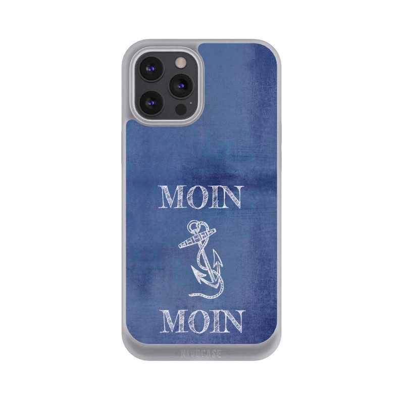 iPhone 12 Pro Max NIVOpure ancre grunge bleu