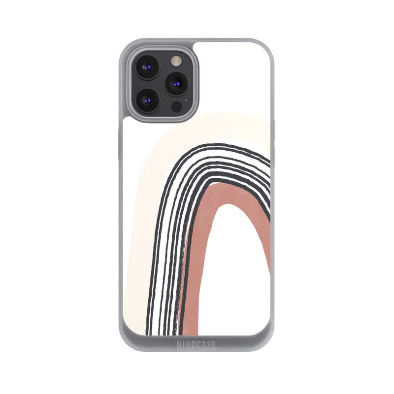 iPhone 12 Pro Max NIVOpure Texturierter Regenbogen