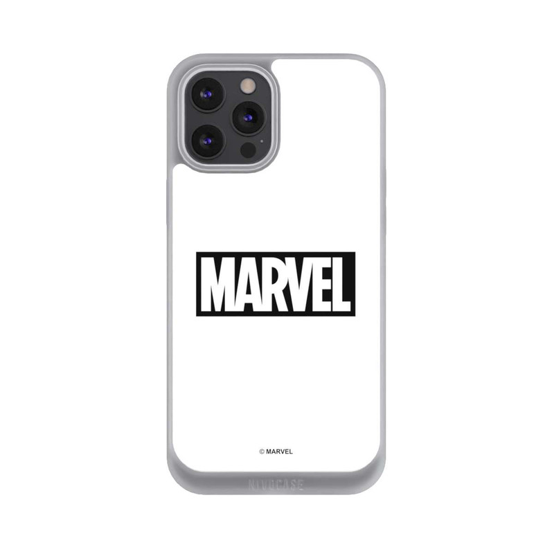 iPhone 12 Pro Max NIVOpure Marvel Logo White