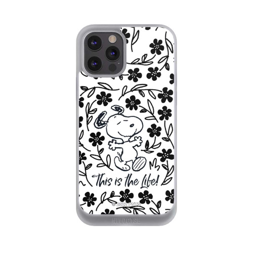 Apple iPhone 12 Pro Max NIVOpure Snoopy schwarz und weiß This Is The Life