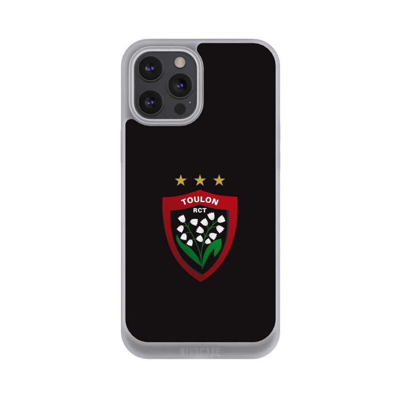 iPhone 12 Pro Max NIVOpure RC Toulonnais Logo Black
