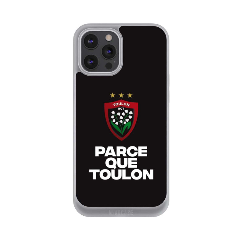 iPhone 12 Pro Max NIVOpure Parce Que Toulon Noir