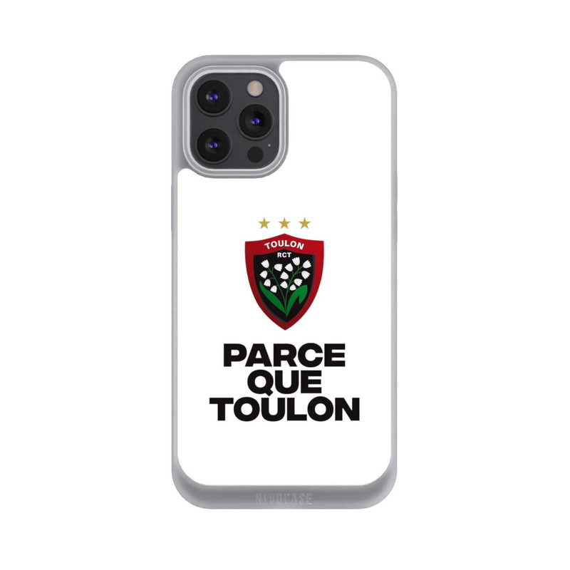 iPhone 12 Pro Max NIVOpure Parce Que Toulon White