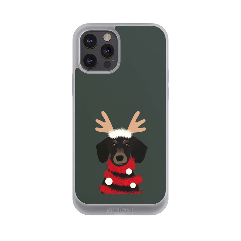 iPhone 12 Pro Max NIVOpure teckel de Noël
