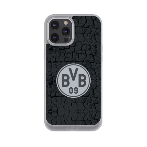 Apple iPhone 12 Pro Max NIVOpure BVB Trikot Kohle und Stahl