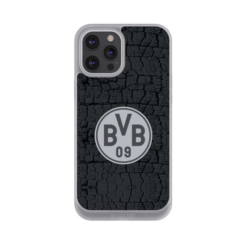iPhone 12 Pro Max NIVOpure BVB Trikot Kohle und Stahl