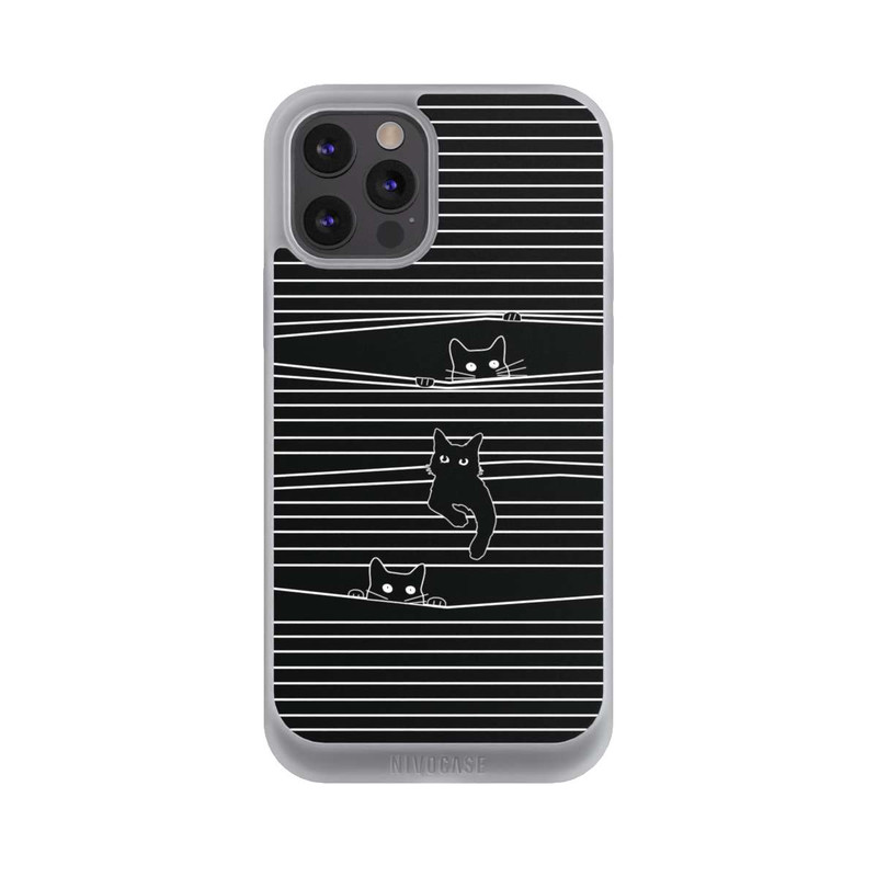 iPhone 12 Pro Max NIVOpure Cats Peeping