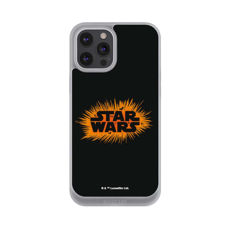 iPhone 12 Pro Max NIVOpure Star Wars Logo Orange Halloween Explosion