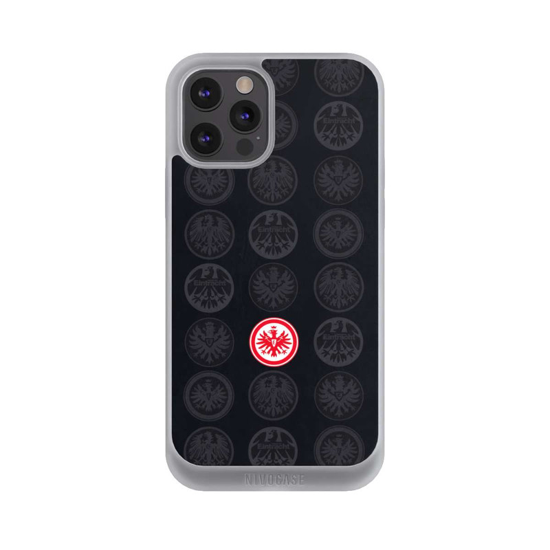 iPhone 12 Pro Max NIVOpure Eintracht Frankfurt Logo Pattern