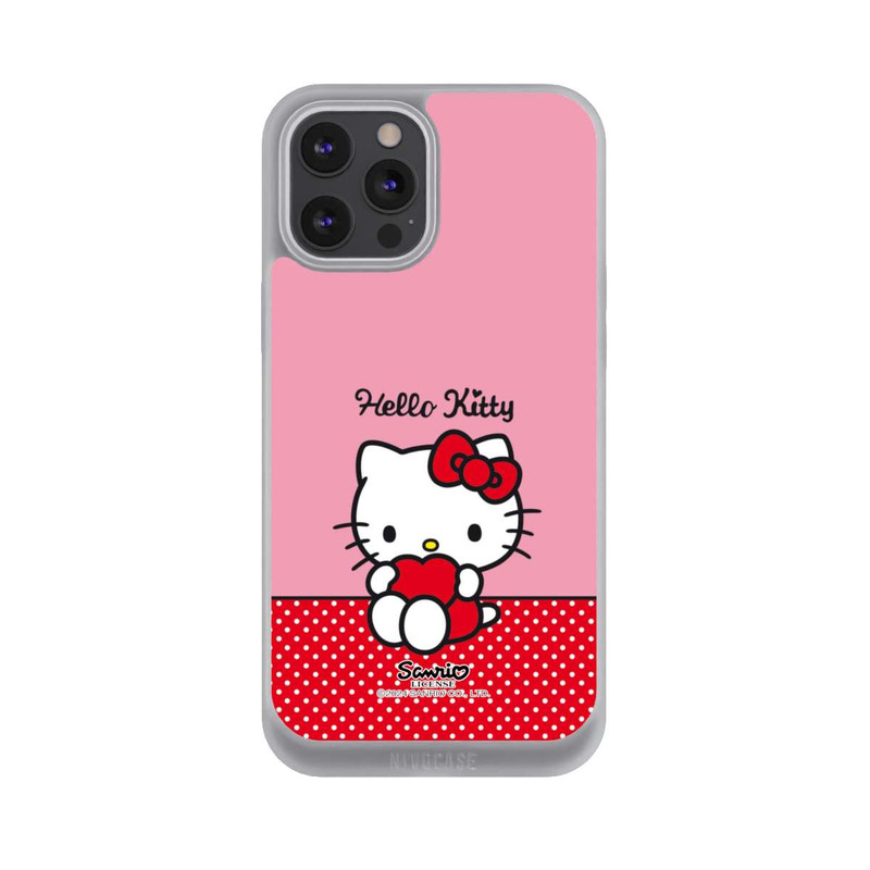 iPhone 12 Pro Max NIVOpure Hello Kitty sitzend mit Herz