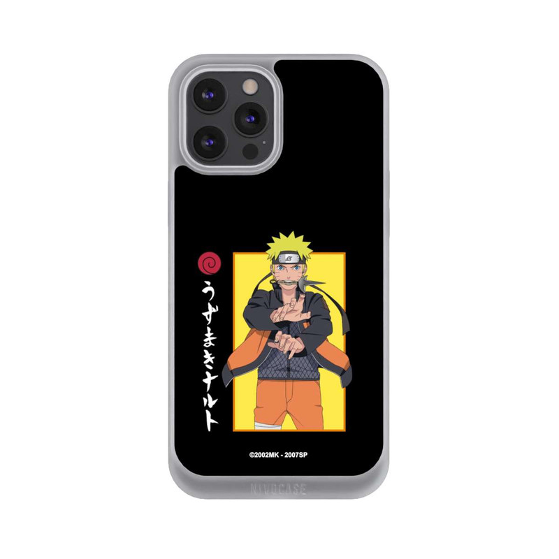 iPhone 12 Pro Max NIVOpure Naruto Kampfposition Schwarz