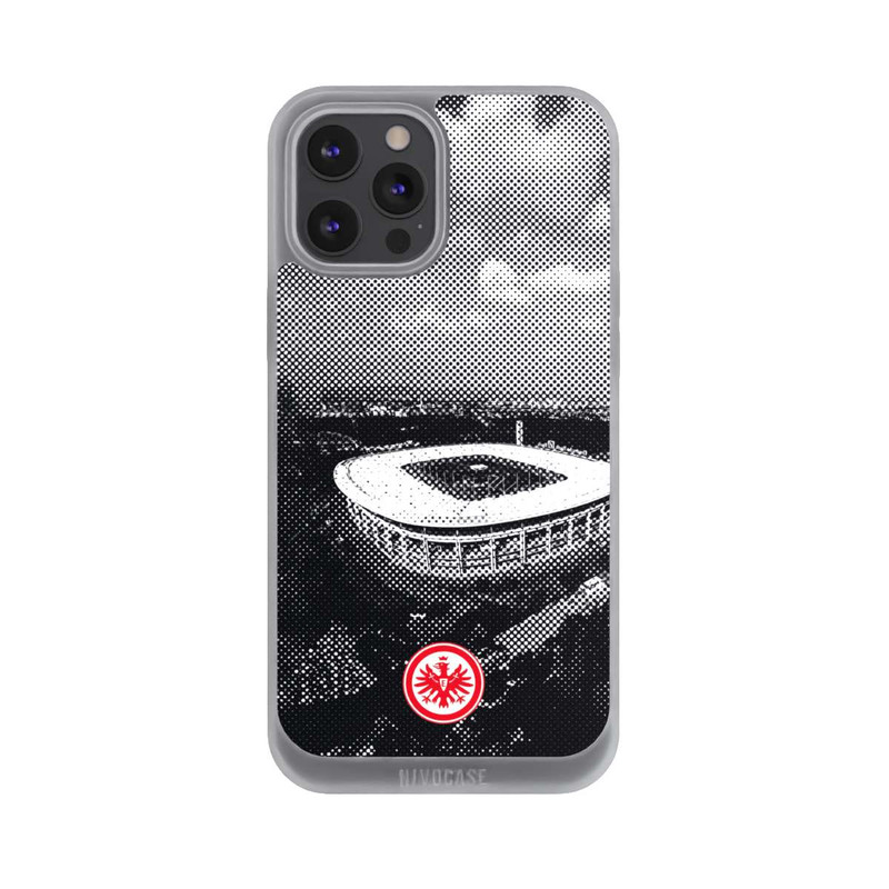 iPhone 12 Pro Max NIVOpure SGE Stadion Schwarz Weiß