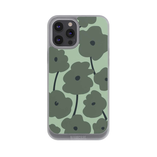Apple iPhone 12 Pro Max NIVOpure Minimalistische Blumen Grün